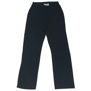 Chico's Travelers ~Woman Size 2~ Black Full Length Pull-on Pants Stretch.